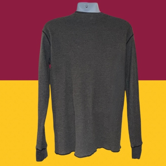 Wuhou - Arizona State Sun Devils Henley. Long Sleeve Gray with logo size XL - Picture 5 of 10